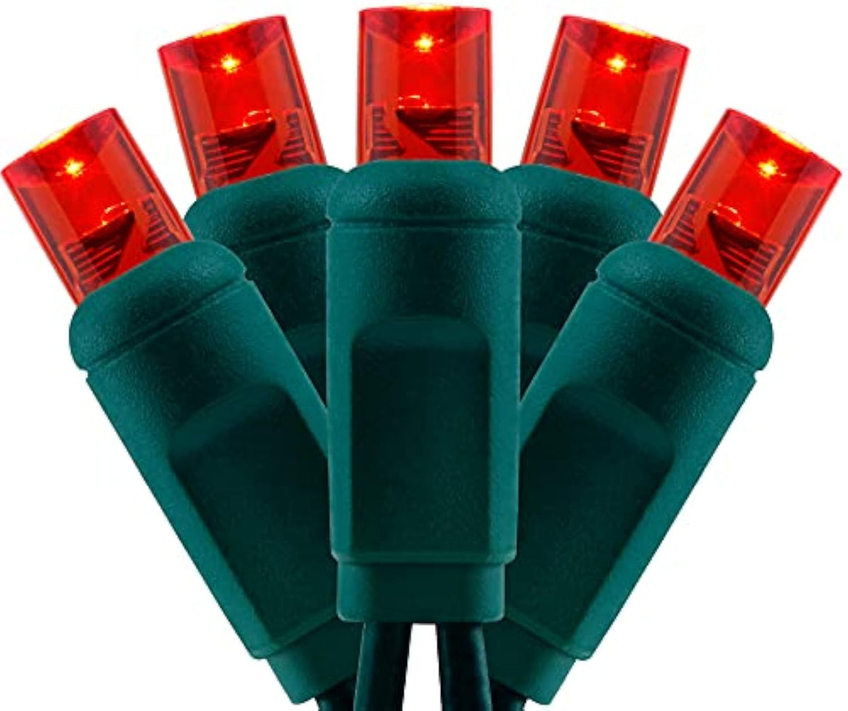 Wick's Outdoor Living LED 5MM Orange Holiday Lights, 24 FT in length, 70 CT, and 6 different color options