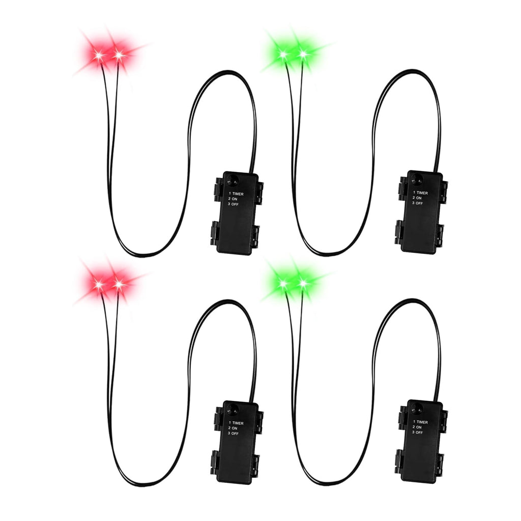 Waterproof LED Glowing Eyeball Lights Halloween Decoration Set Of 2 For Outdoor Themed Event And Property