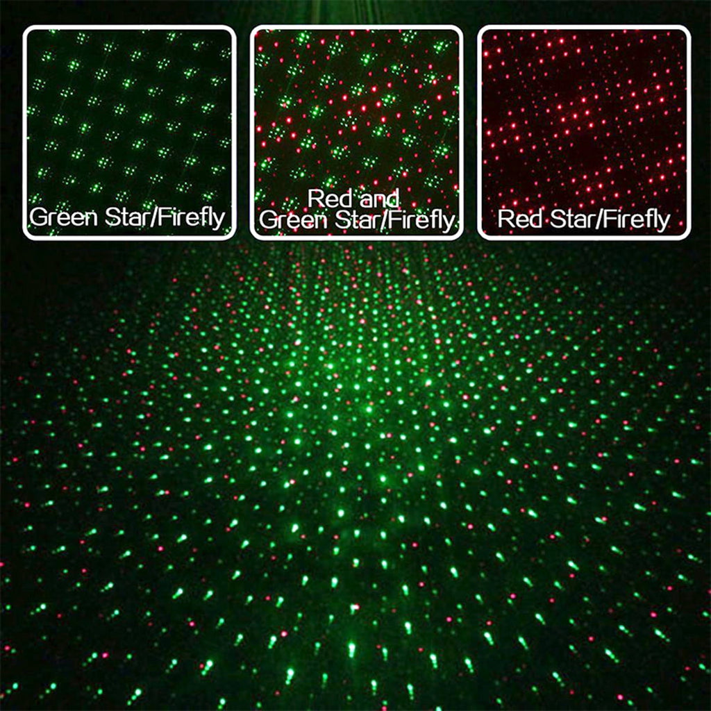 Christmas Projector Lights Outdoor, Waterproof Christmas Laser Lights Landscape Spotlight Decorative Stage Lights with Red and Green Lights for Party Garden Patio Wall Ceiling Floor
