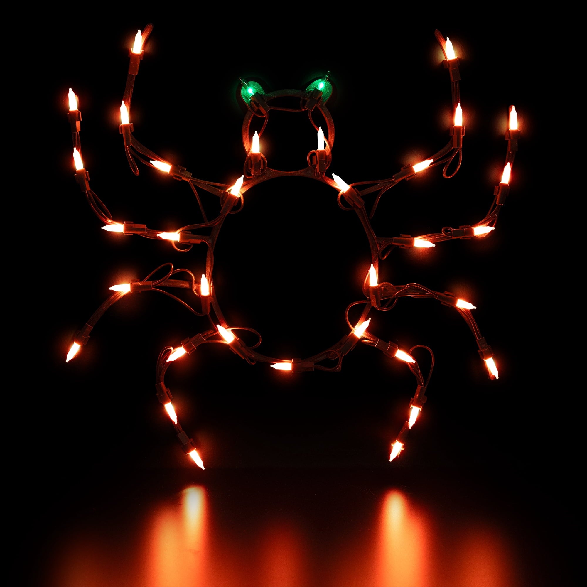 Northlight Lighted Spider Halloween Window Decoration - 14"