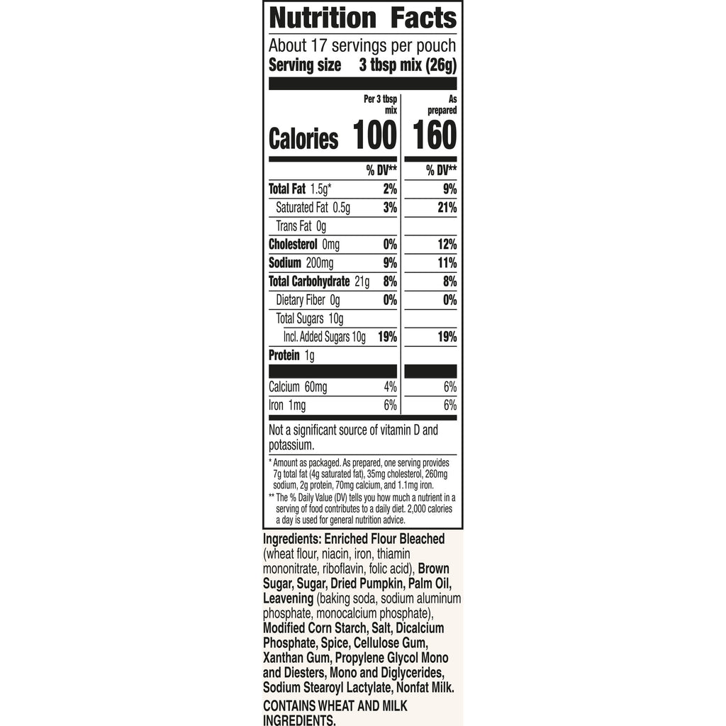 Betty Crocker Soft Baked Cookie Mix, Pumpkin Spice Flavored, Limited Edition, 15.6 oz