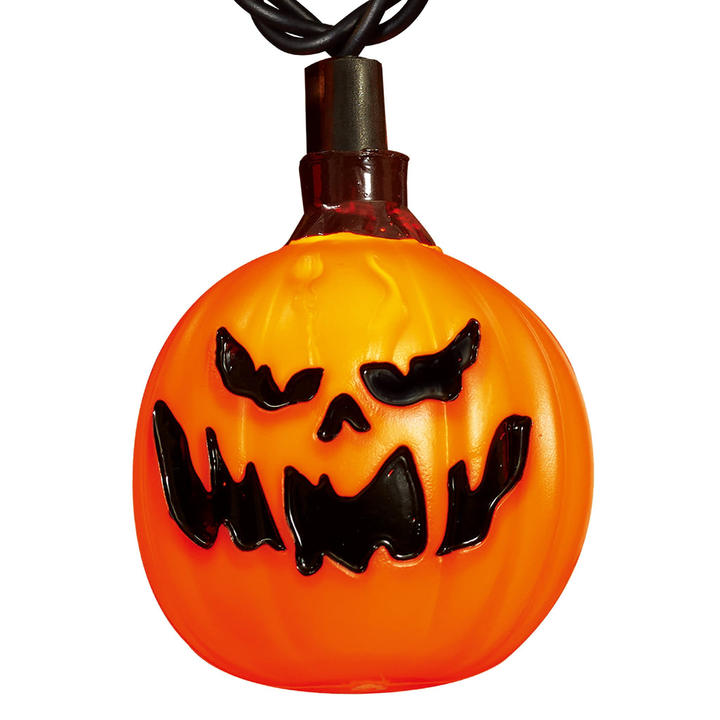 Indoor/Outdoor 10-Count LED Ghost String Lights, Warm White, 6.5', Halloween by Way To Celebrate