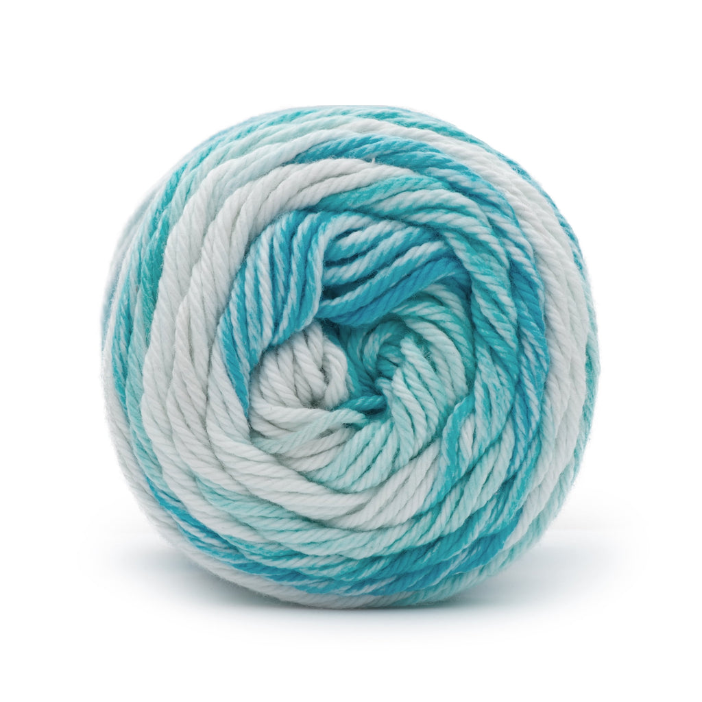Peaches & Creme Ombre 4 Medium Cotton Yarn, Fleur De Lavandra 2oz/56.7g, 95 Yards