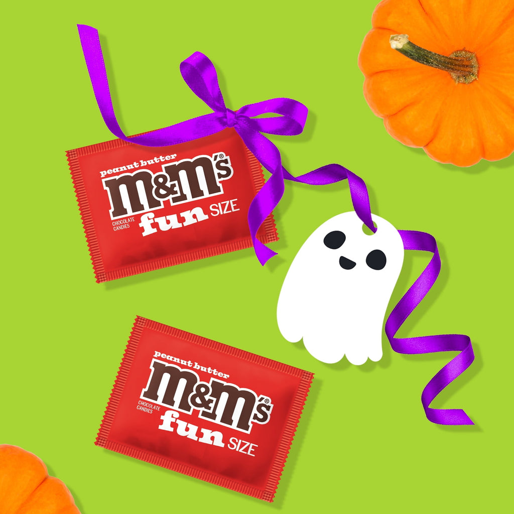 M&M's Milk Chocolate Fun Size Halloween Chocolate Candy - 10.53oz Bag