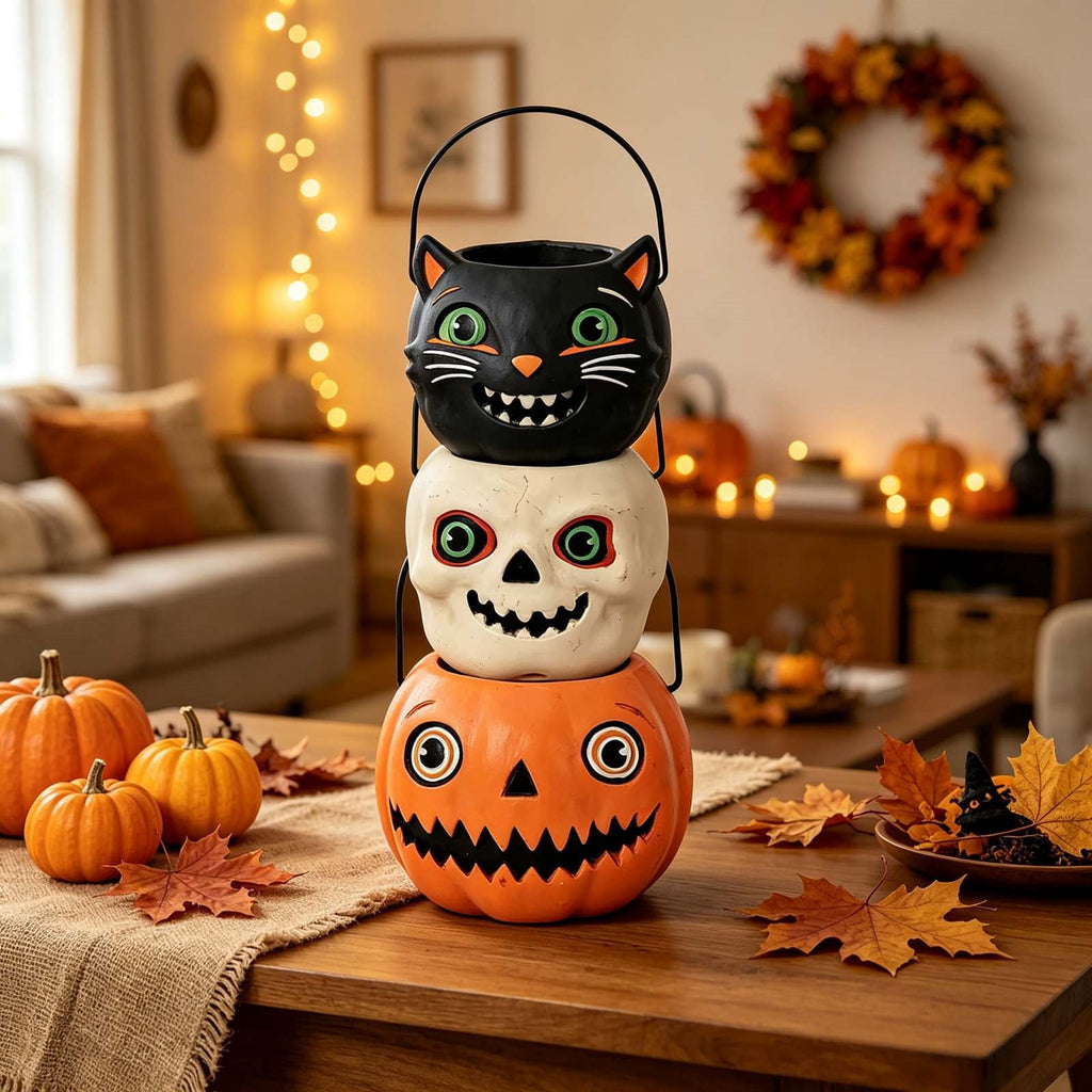 Ghost Night Light Halloween Decorations Bedside Night Light with Tap Control, Dimmable Nursery Decor Lamp, Fun Ghost Gift for K*ids, Halloween Room Decor, Ghost Lamp