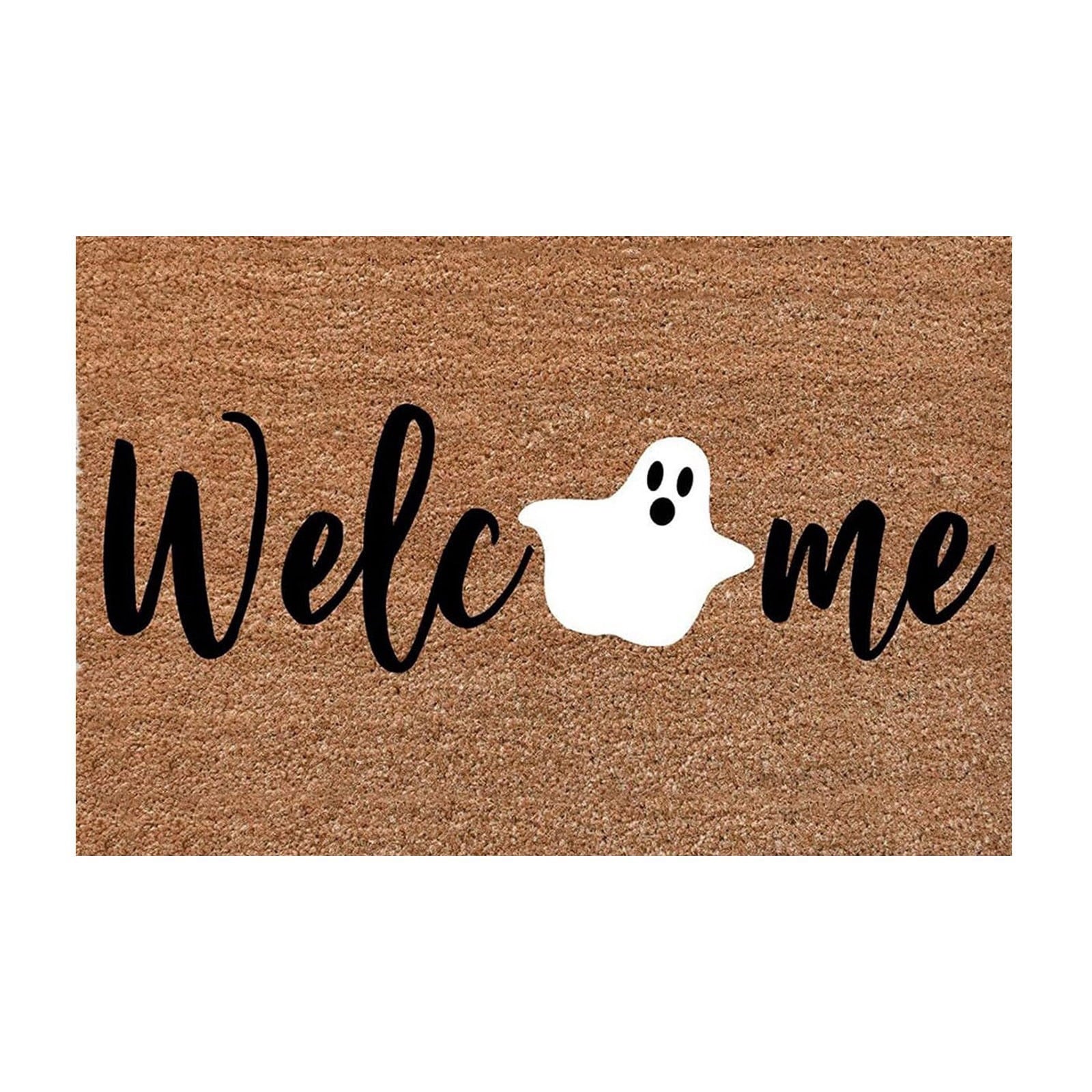 Clearance Hotyverty Halloween Front Door Mat Slip Guard Stain Shield Water Resistant Low Profile 23.62*15.74 in Outdoor Front Porch Holiday Floor Ornament, Halloween Gift for Halloween Party Hosts