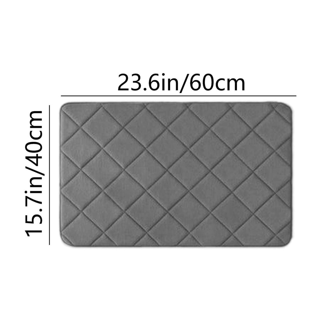 YZEGDCH Bathroom Rugs Yellow Extra Soft Rugs Absorbent Quick Dry Machine Washable