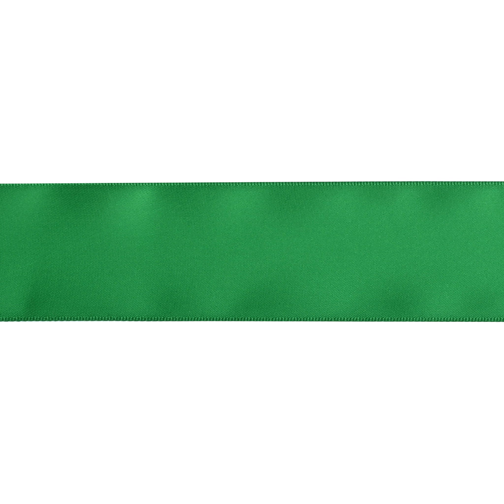 Gwen Studios 1.5" Green Satin Ribbon, 7 yards