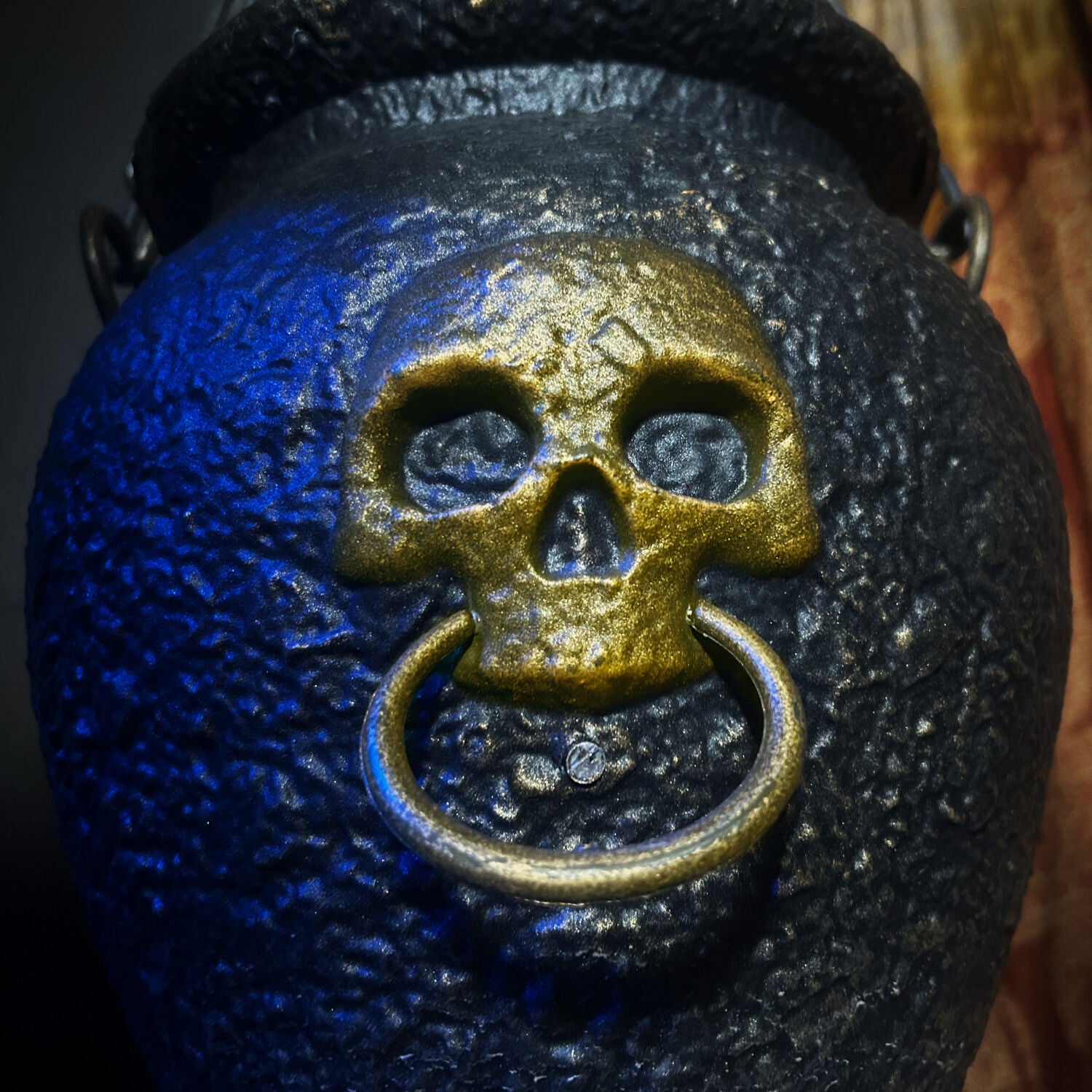 Haunted Hill Farm 4.7 ft Touch-Activated Animated Witch Cauldron Halloween Accessory, HHCAULDRON-1FLSA