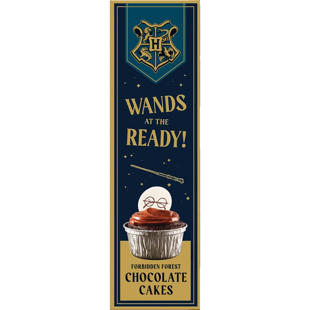 Betty Crocker Harry Potter Forbidden Forest Chocolate Cupcake Kit, 6 Count, 13.3 oz
