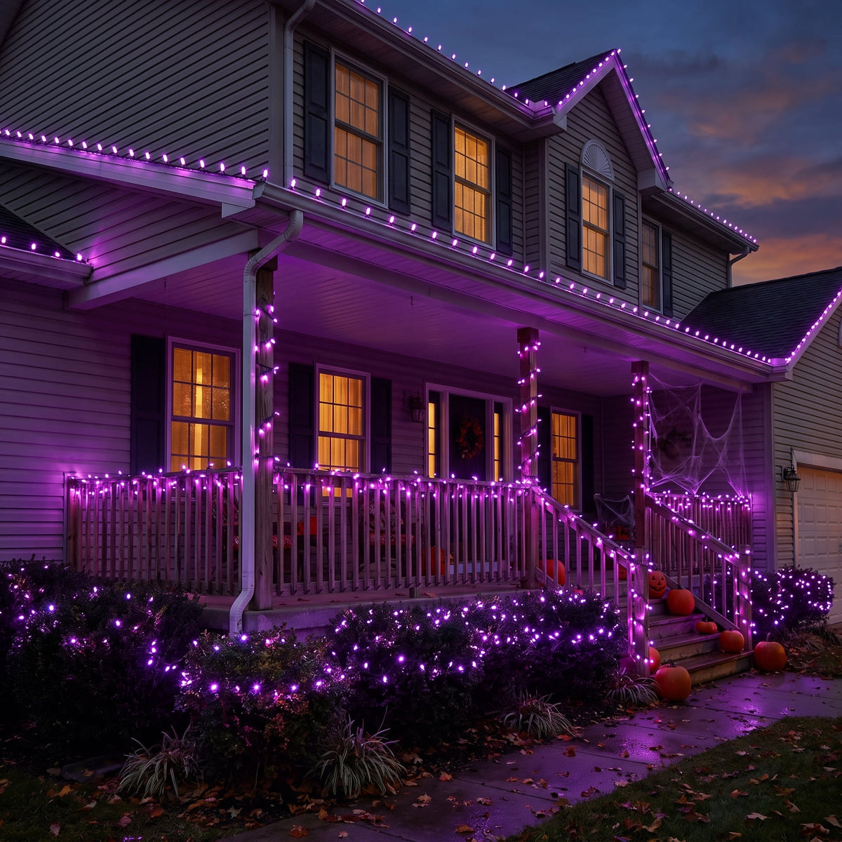 Indoor/Outdoor 200-Count LED Mini String Lights, Multicolor, 39', Halloween by Way To Celebrate