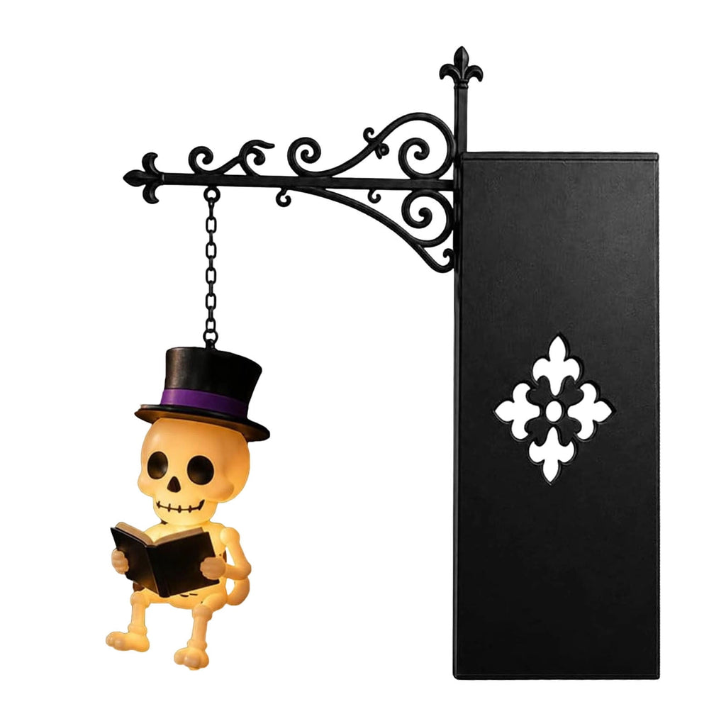 Nkmbld Halloween Bookshelf Lamp, Vintage Library Lantern Decorative Bookshelf Lighting, Hanging Ghost Lantern Book Shelf Light, Halloween Decorations Indoor