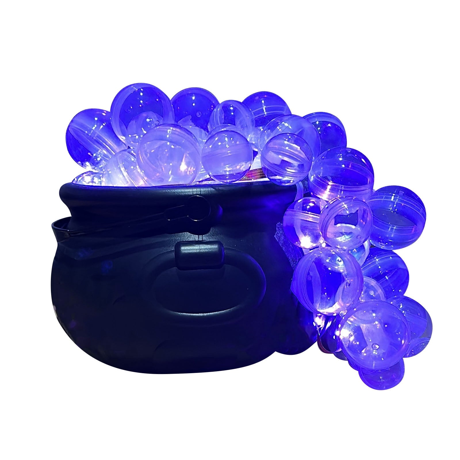 Muecwrye Halloween Decorations Outdoor, Halloween Clearance! Halloween Witches Cauldron on Tripod with Lights, DIY Bubbling Cauldron Set Decor for Home Porch Outside, Halloween Party Supplies