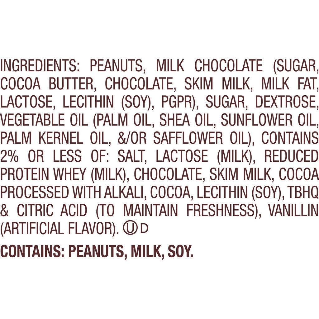 Reese's Milk Chocolate Peanut Butter Pumpkins, Halloween Candy Packs, 1.2 oz (6 Count)