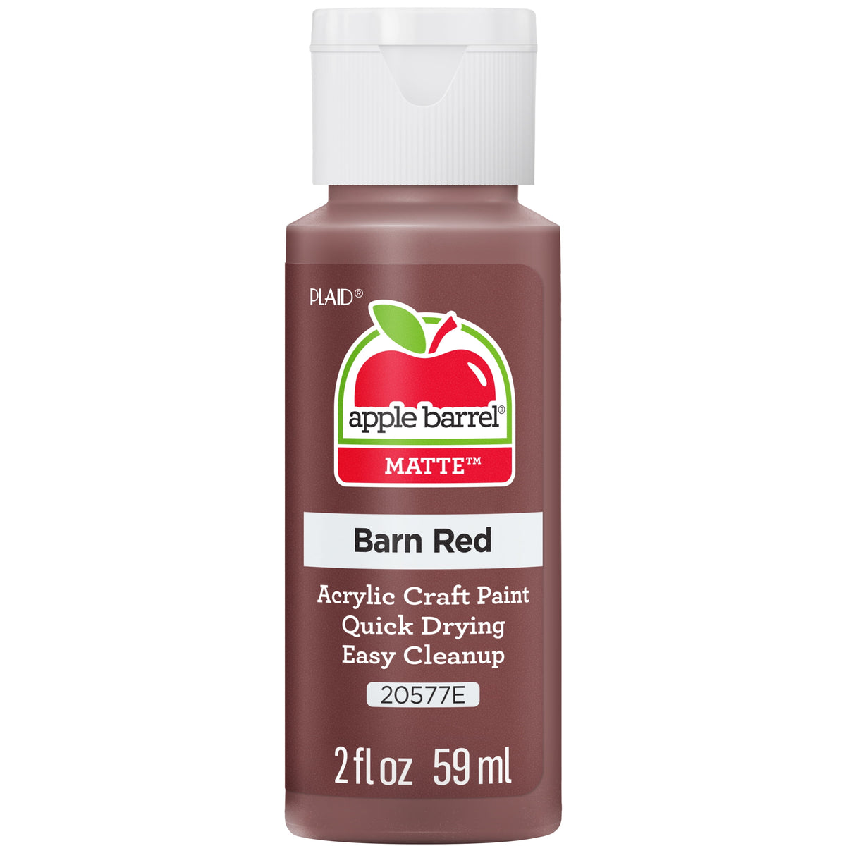 Apple Barrel Acrylic Craft Paint, Matte Finish, Pumpkin Orange, 2 fl oz