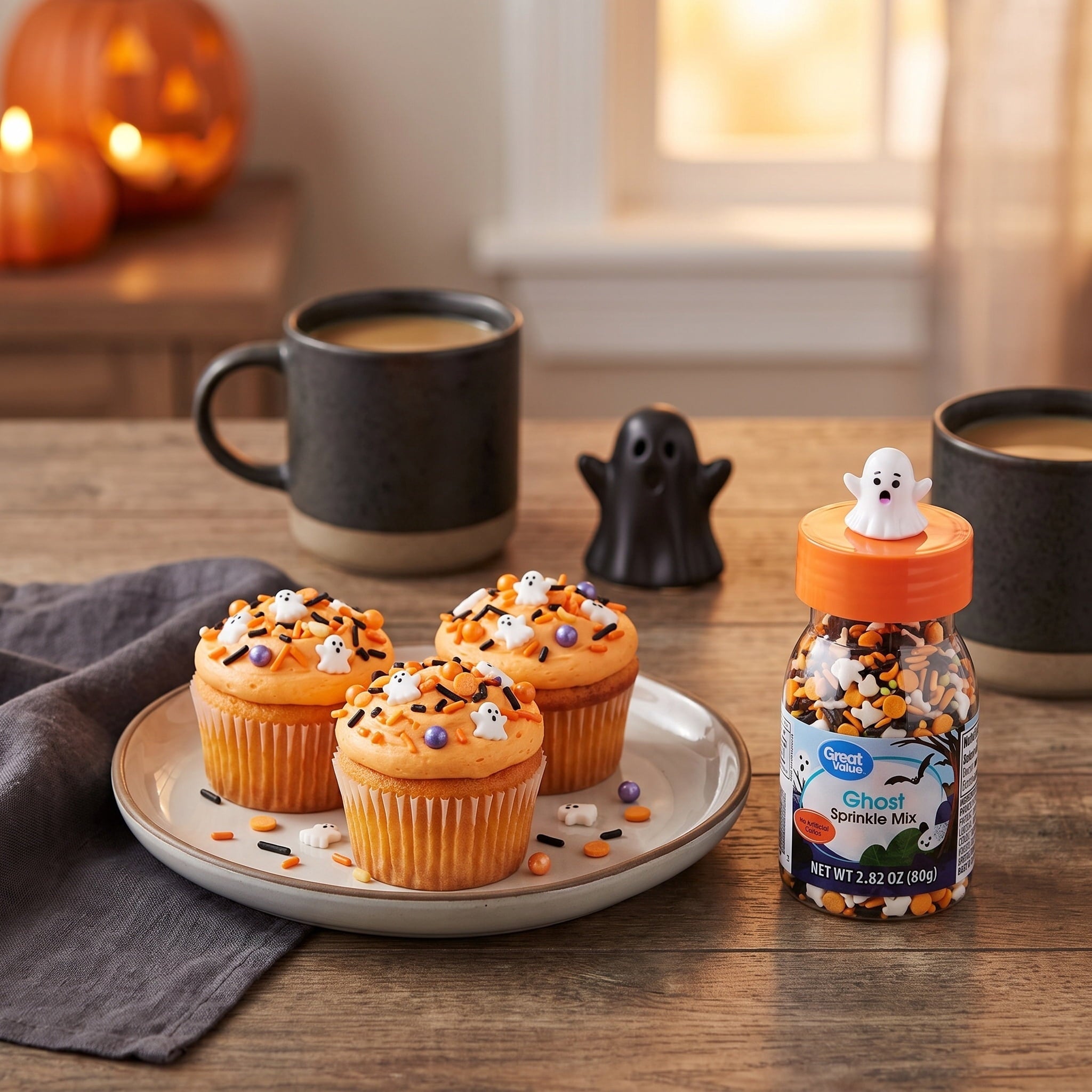 Great Value Ghost Decorating Sprinkle Mix, 2.82 oz