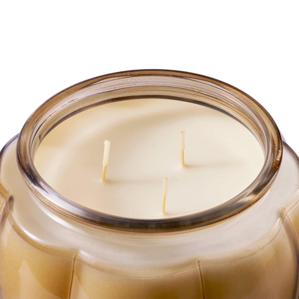 Better Homes & Gardens 3-Wick 30 oz Glass Jar Candle, Farm Apple Pumpkin
