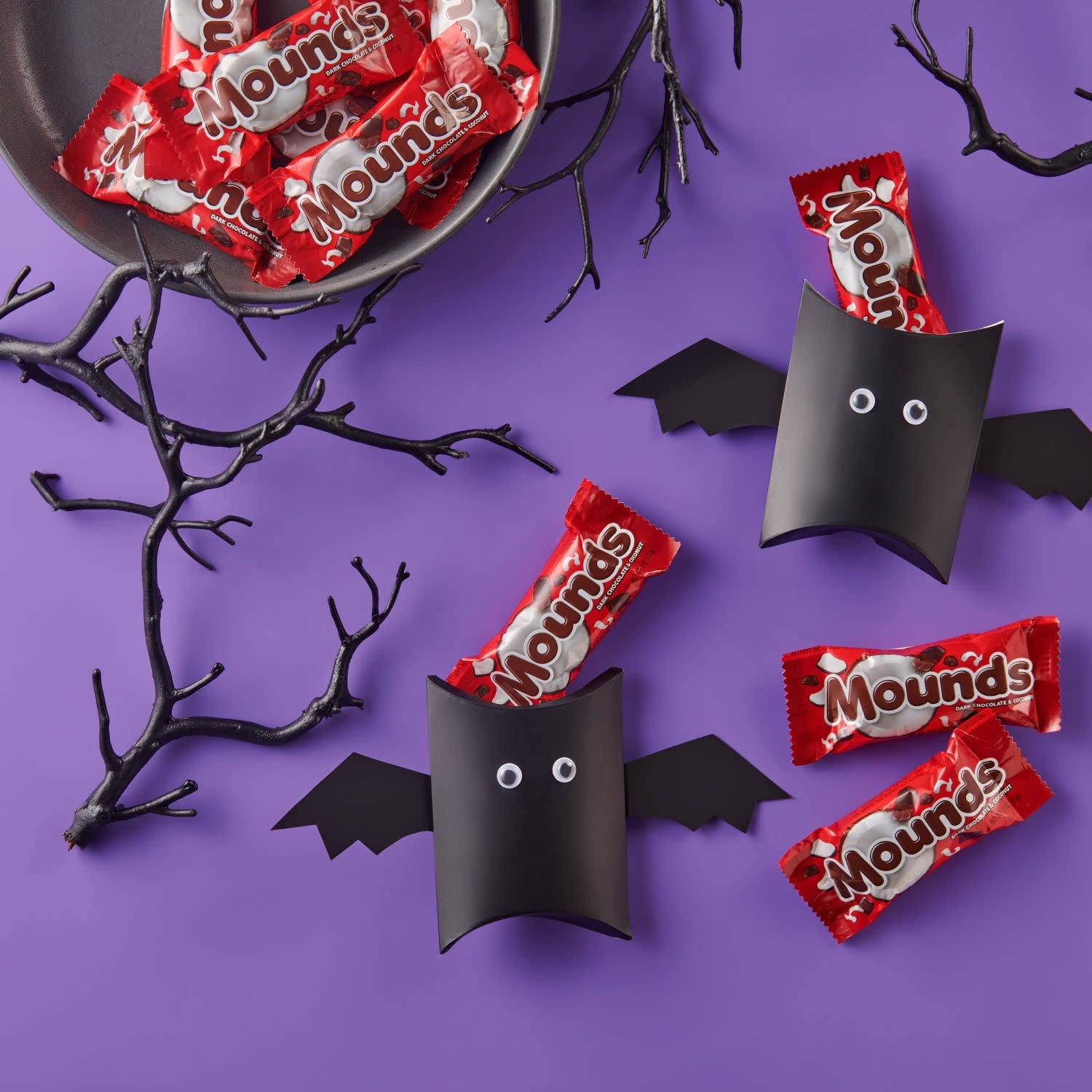 Mounds Coconut and Dark Chocolatey Snack Size, Halloween Candy Bag, 11.3 oz