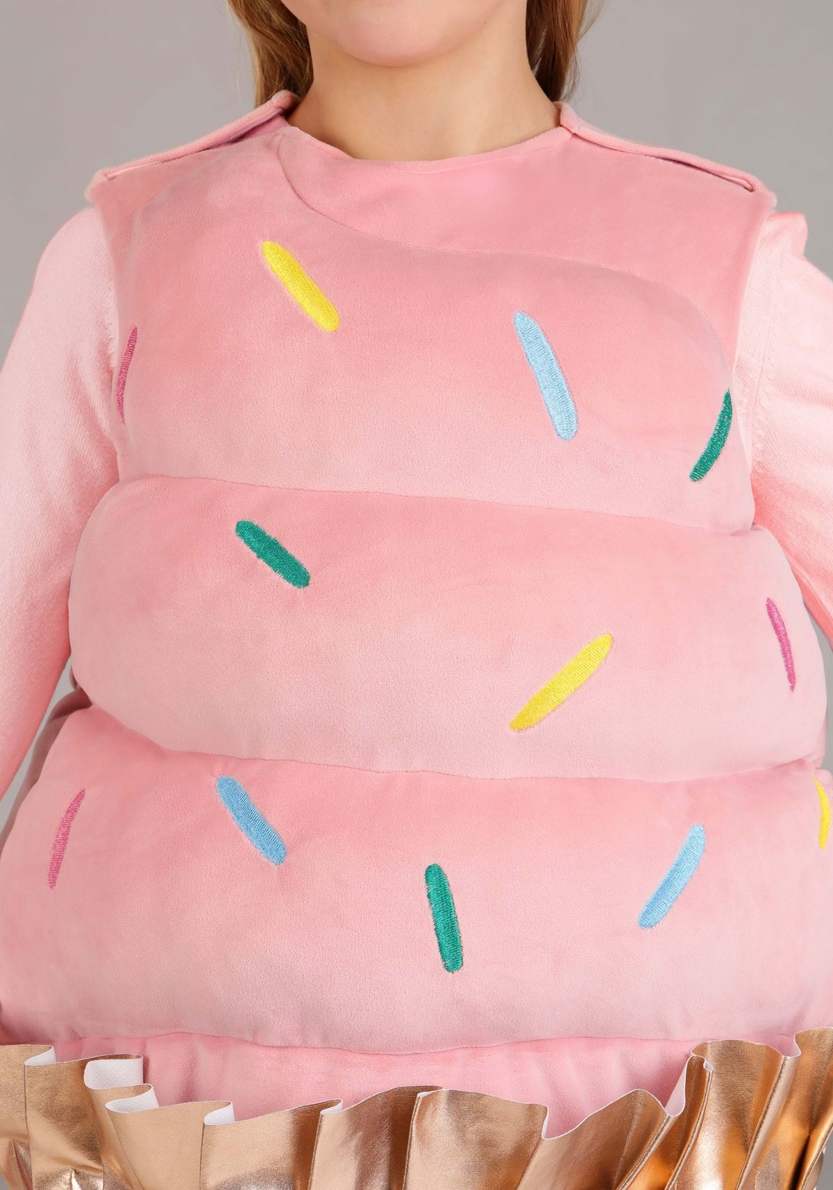 Pink Cupcake Costume for Girls