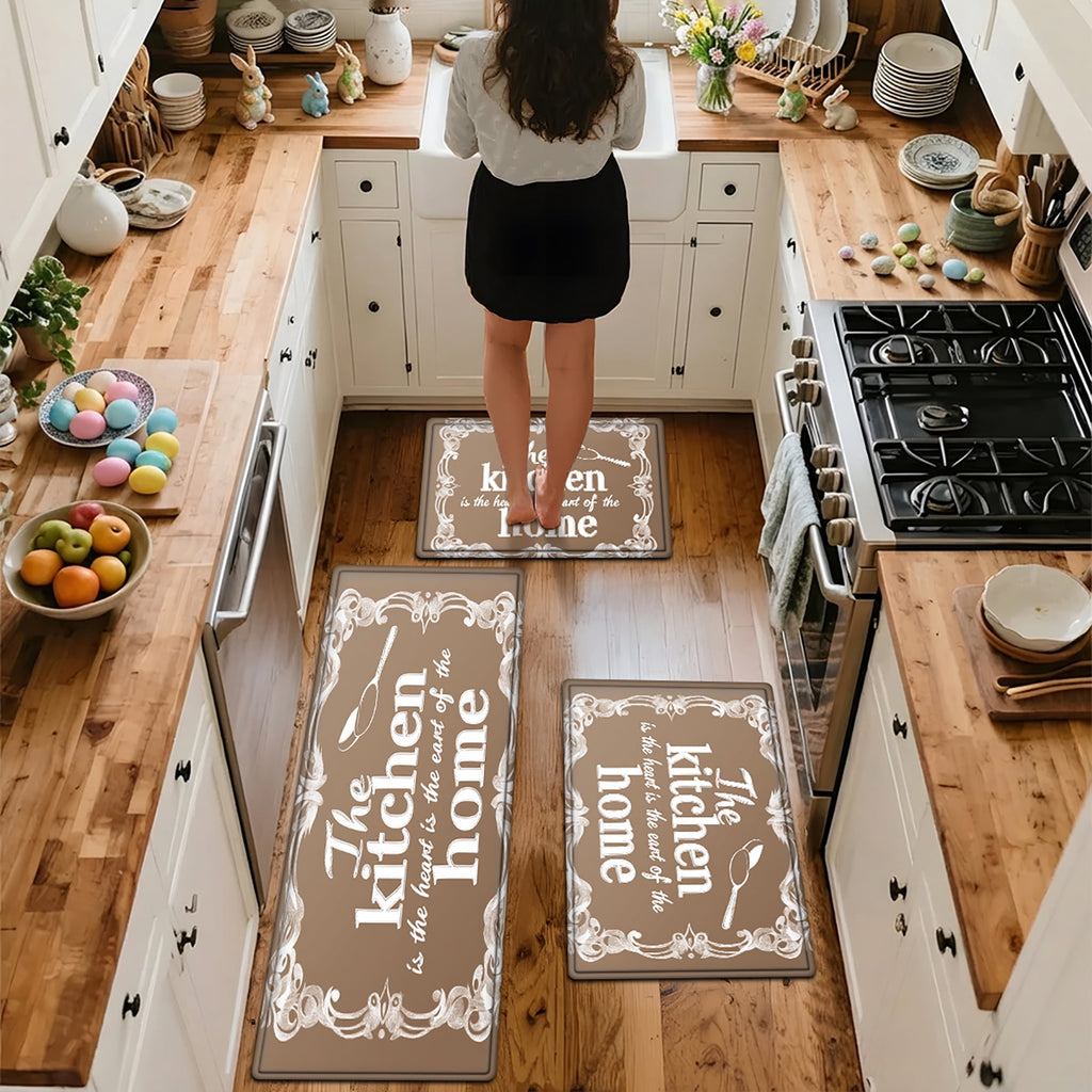 YIMEIS Halloween decoration Kitchen rugs Washable flannel Printed Area Rug and Mats DoorMats, bath mat,Autumn and Winter Festival Decoration-Halloween Undead 15.7'' x 23.6''