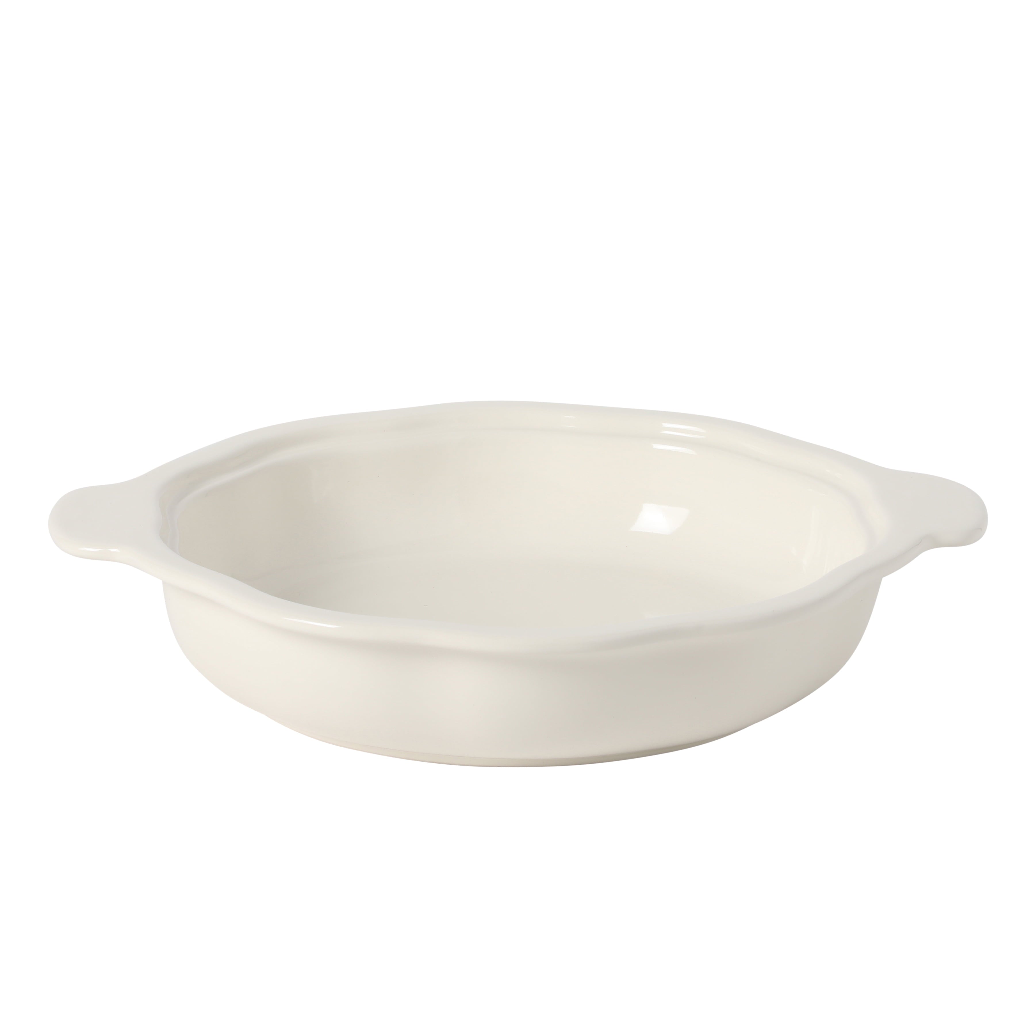 The Pioneer Woman Pumpkin Stoneware 10" Pie Dish with Lid, Linen