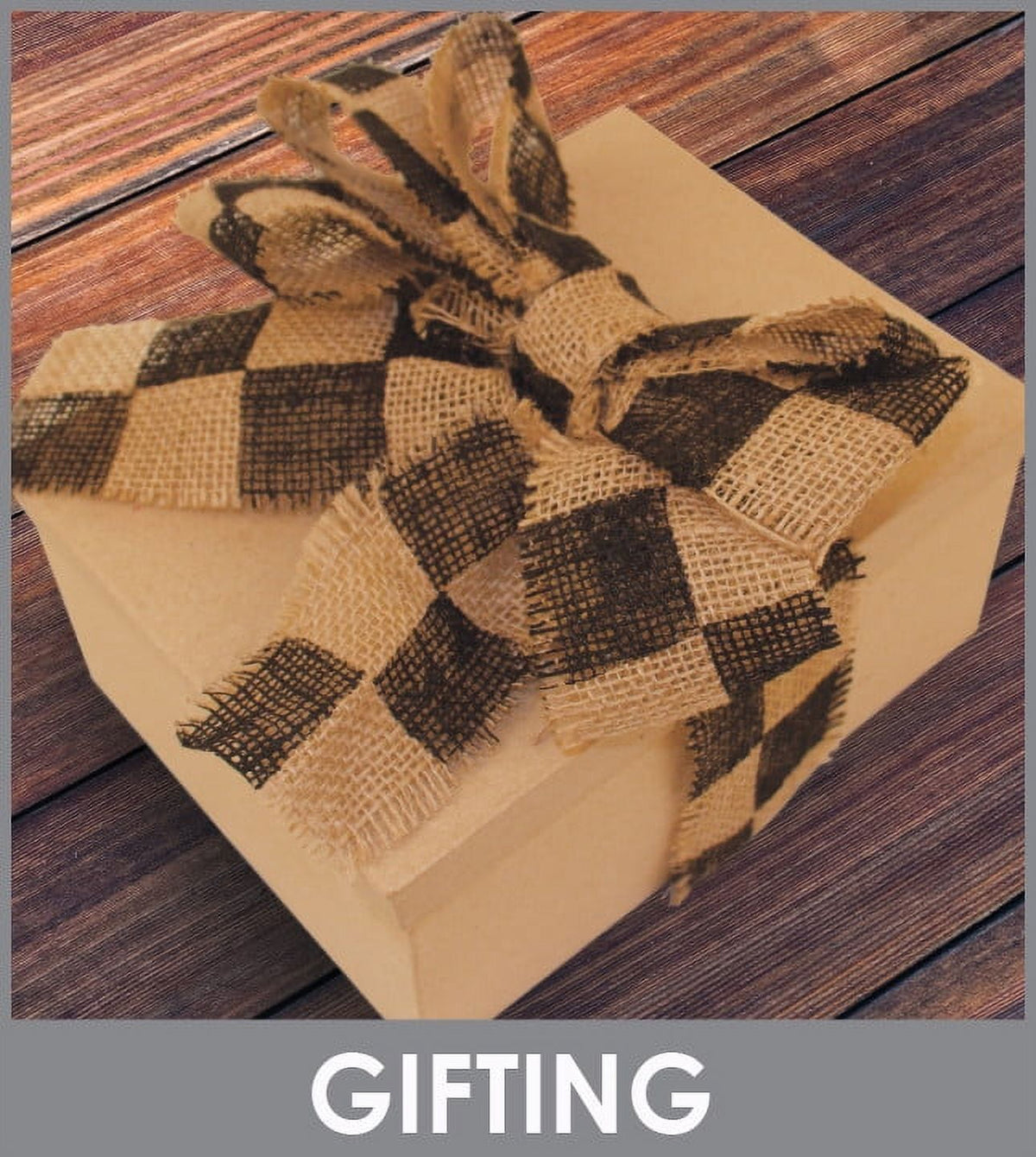 Allen Company Folded & Precut Jute Burlap Craft Fabric, 46"W x 2-Yards, Natural