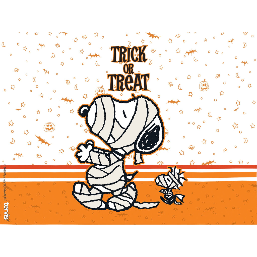 Tervis Peanuts - Halloween Snoopy Trick or Treat Made in USA Double Walled Insulated Tumbler Travel Cup Keeps Drinks Cold & Hot, 16oz, Classic