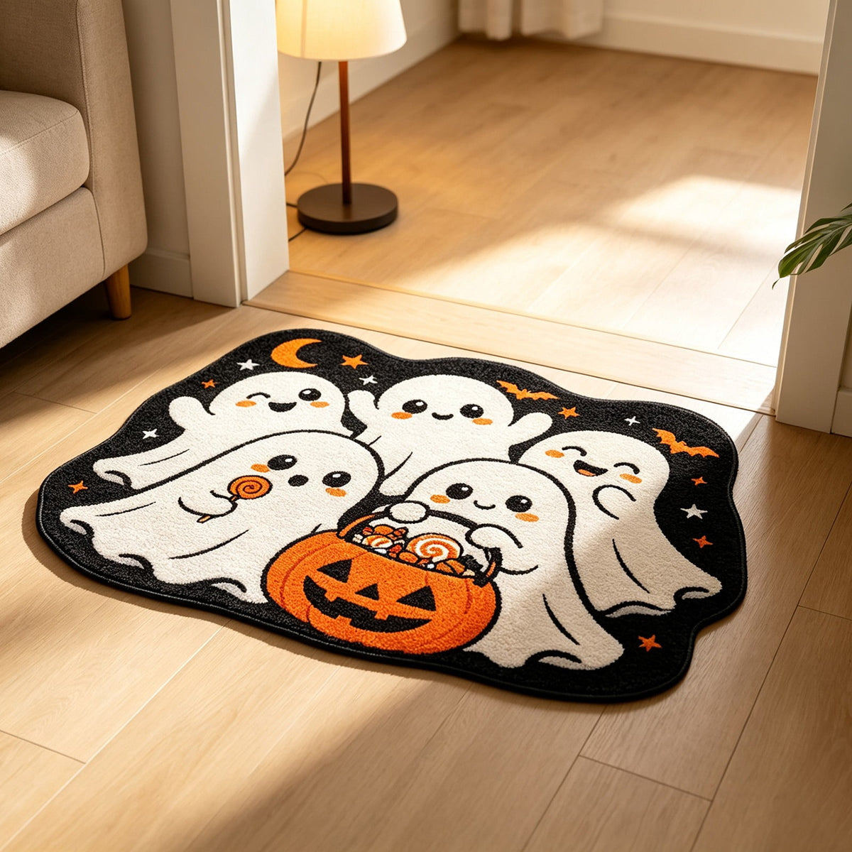 Halloween Doormat Halloween Home Decoration Doormats, Create A Holiday Atmospheres 40*60cm Halloween Party Supplies