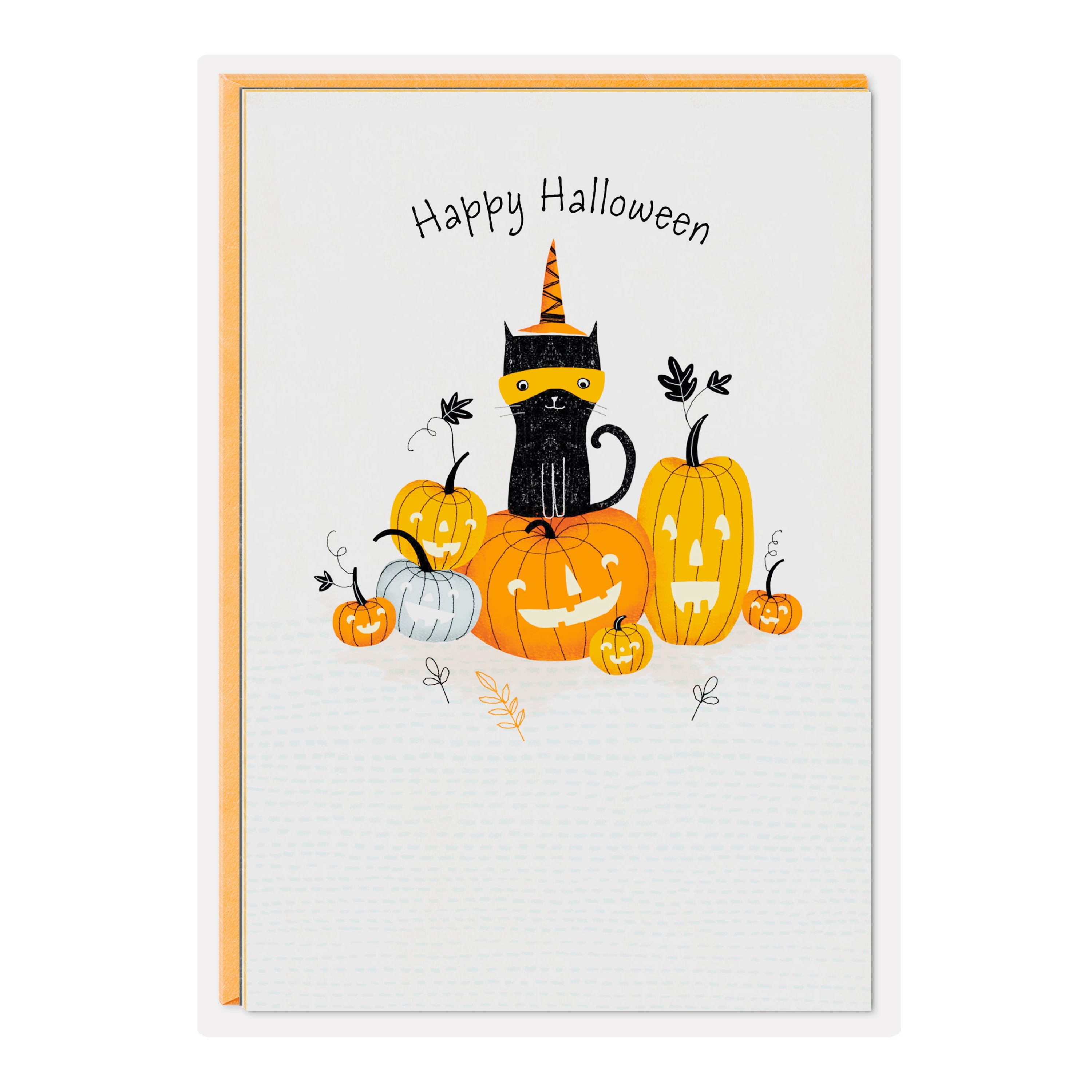 Hallmark Assorted Halloween Cards (Nostalgic Critters), 8 Count