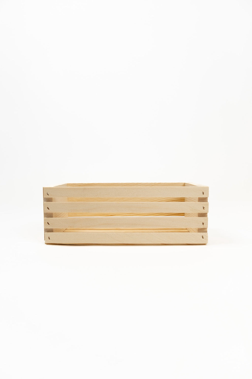 Hello Hobby Unfinished Wood Crate, 12 in x 5.5 in x 4 in