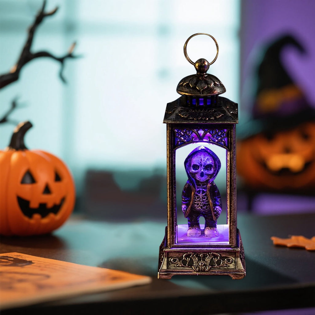 Halloween LED Skeleton Battery Operated Flameless Candle Light For Party Bar & Room Decorations