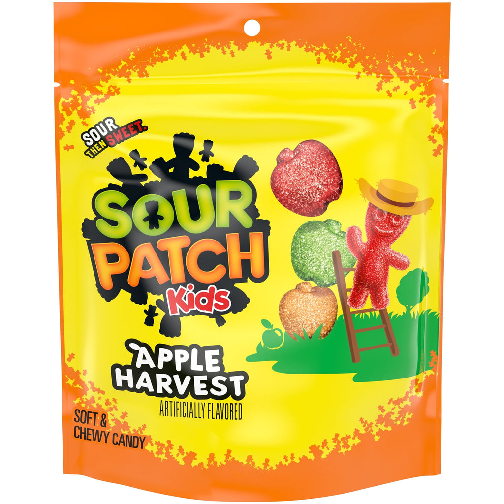SOUR PATCH KIDS Apple Harvest Soft & Chewy Candy, 10 oz