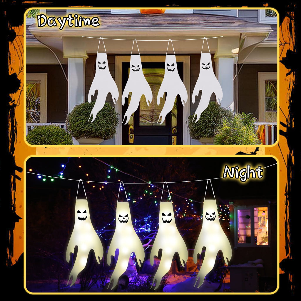 16.4Ft Large Spider Webs Halloween Decorations Lights, Outdoor Battery Operated Purple Halloween String Lights with 8 Modes Remote Control 125 LEDs Spiderweb,60" Large Spider,Waterproof (Purple)