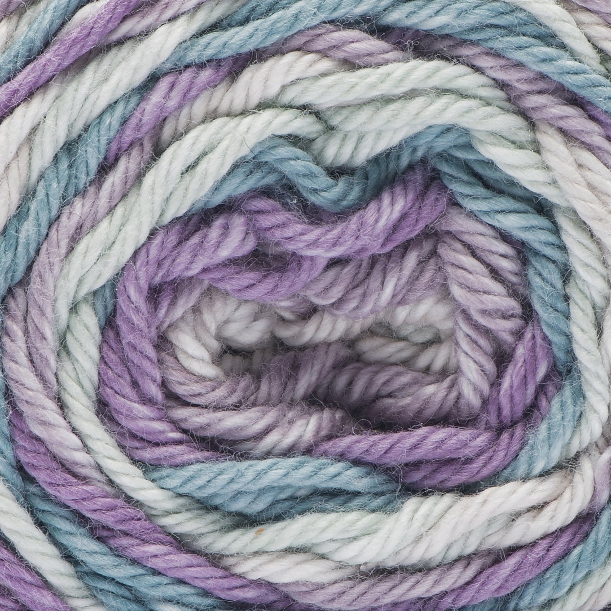 Peaches & Creme Ombre 4 Medium Cotton Yarn, Fleur De Lavandra 2oz/56.7g, 95 Yards