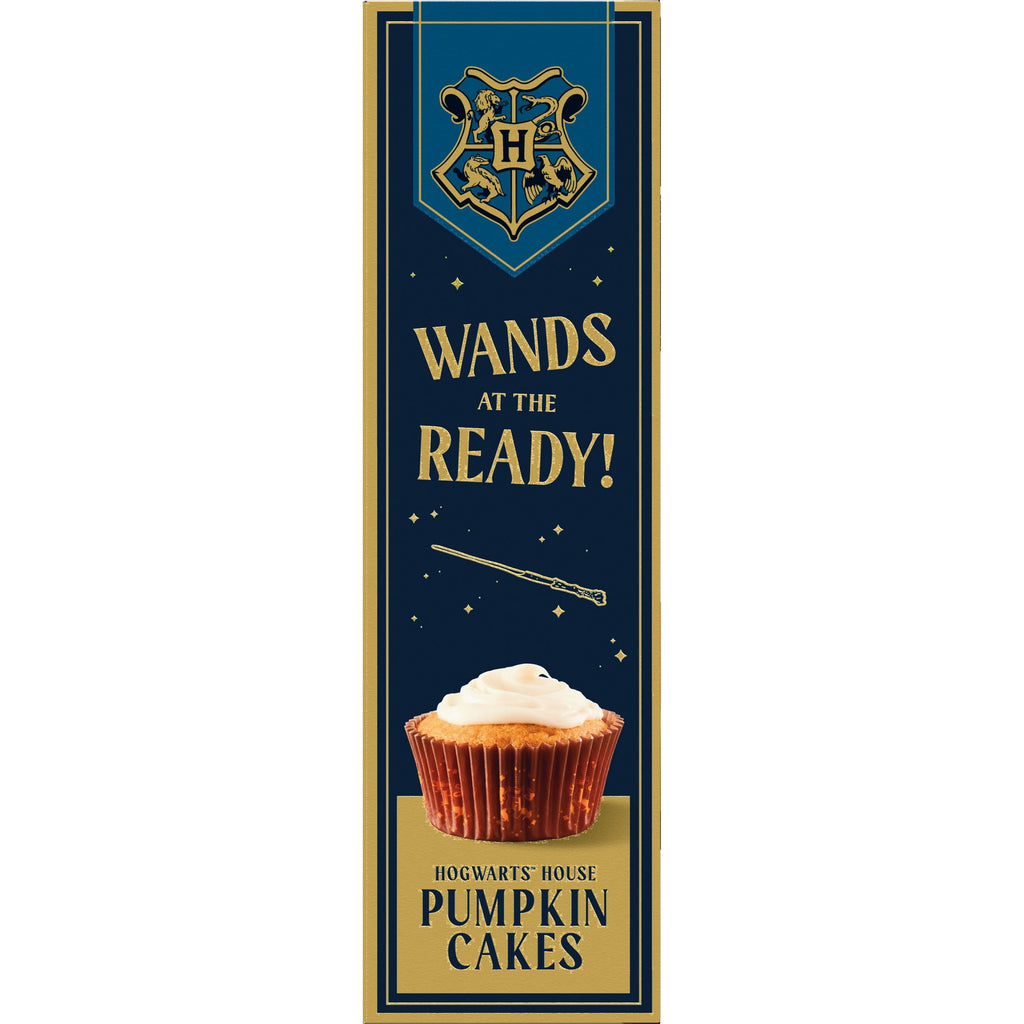 Betty Crocker Harry Potter Hogwarts House Pumpkin Cupcake Kit, 12 Count, 13.6 oz