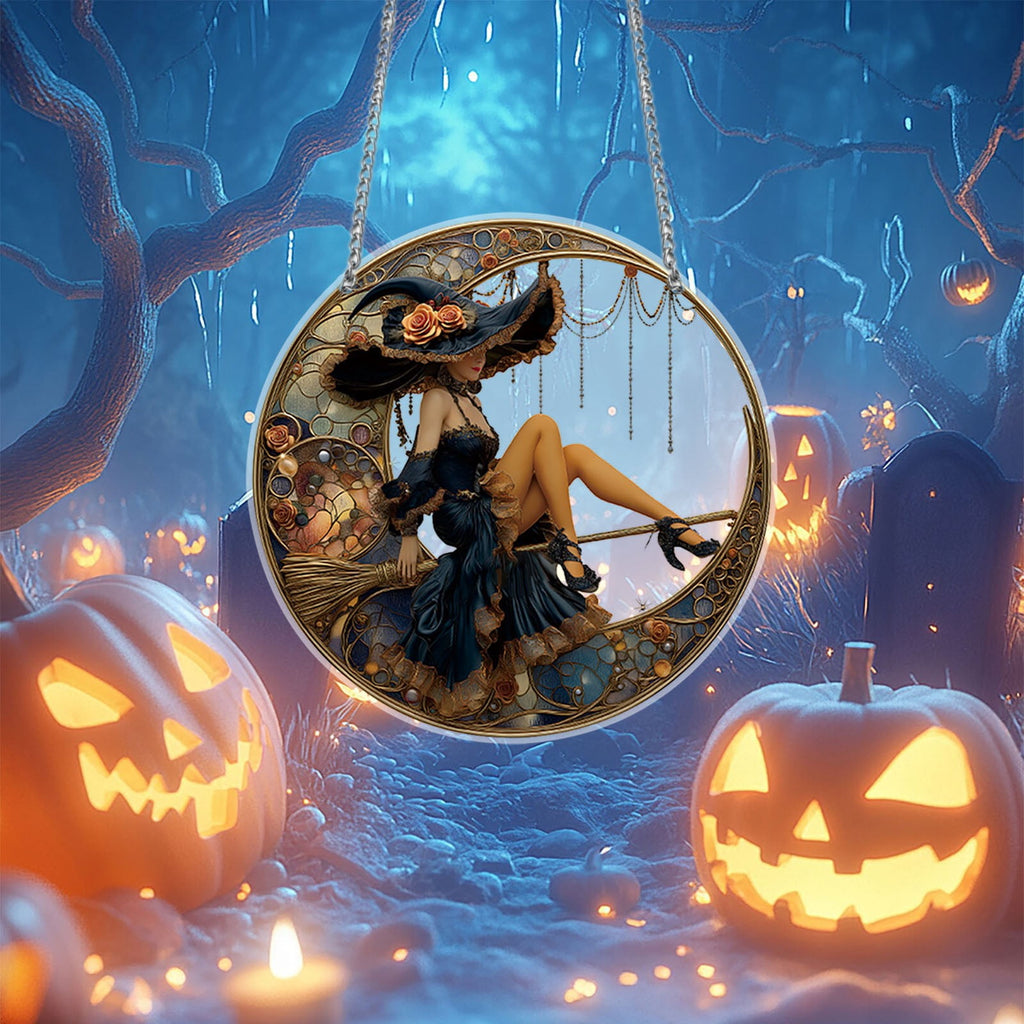 Gold Halloween Mini Cauldron Candy Holder Set, Witch Decor Tiered Tray Tabletop Decoration 8pcs