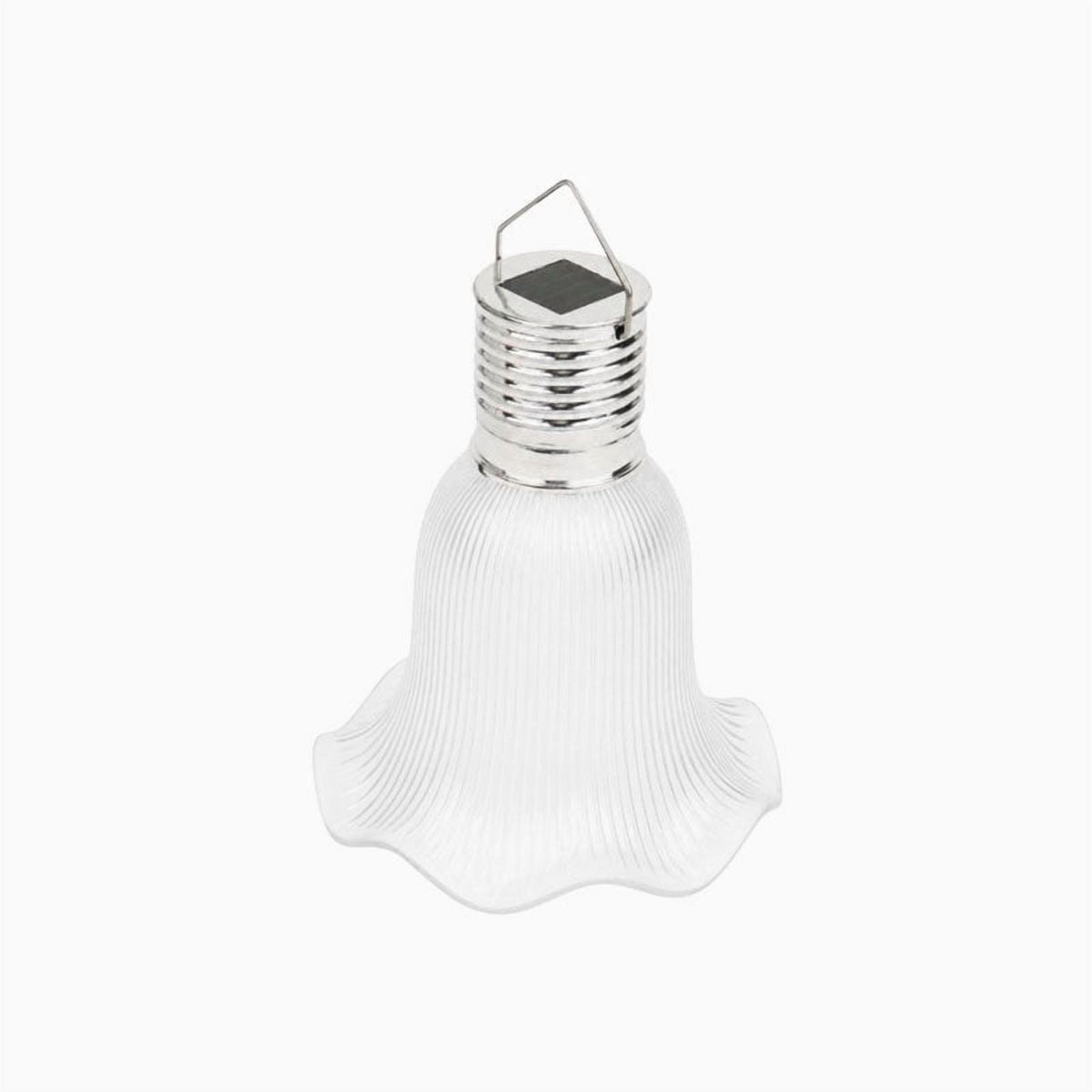 Dyegold Solar Hanging Lantern with Flower Style Lampshade Waterproof LED Decorative Light for Garden Patio Backyard Pergola Camping Outdoor Warm Glow