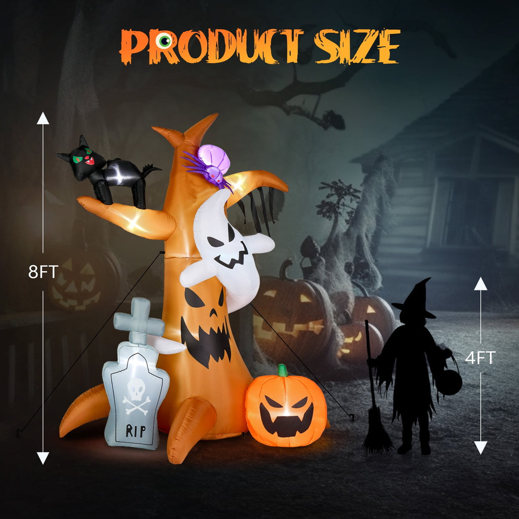Ktaxon 6' Halloween Inflatables Outdoor Halloween Witches Decoration Blow up Witches