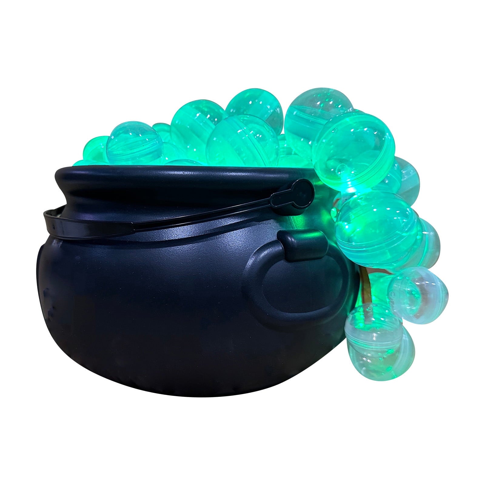 Muecwrye Halloween Decorations Outdoor, Halloween Clearance! Halloween Witches Cauldron with Lights, DIY Bubbling Cauldron Set Decor for Home Porch Outside, Halloween Party Supplies( Without Tripod)