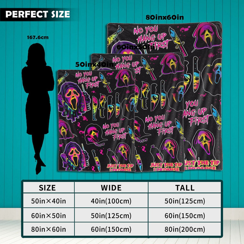 Jbralid This is My Horror Movie Watching Blanket, Horror Movie Blanket, Halloween Blanket, Scary Movie Blanket, Horror Blanket Gifts for Halloween 40x50 in