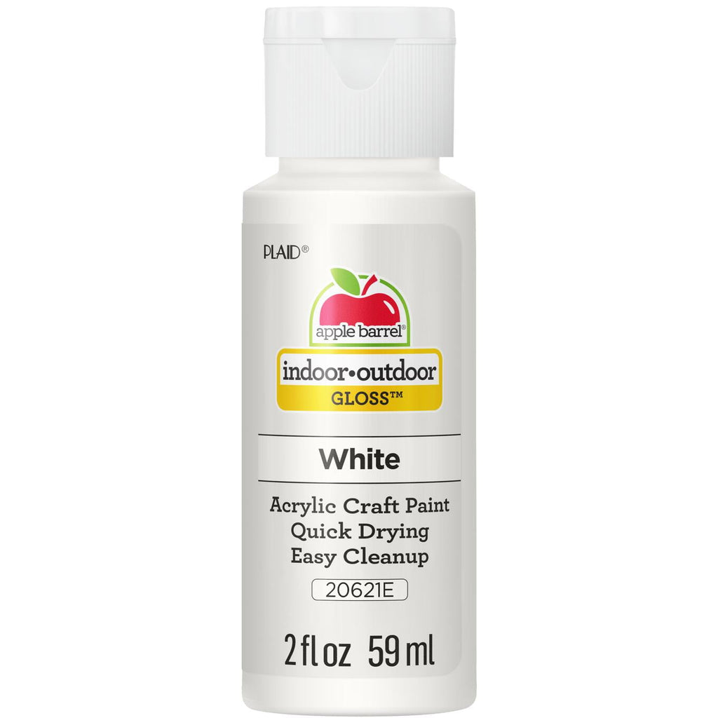 Apple Barrel Acrylic Craft Paint, Gloss Finish, Black, 2 fl oz