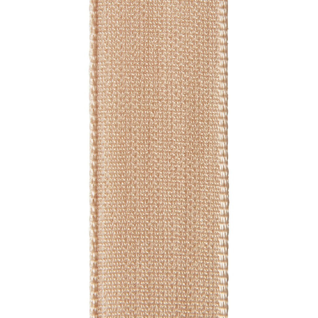 (3 pack) Offray Ribbon, Oatmeal Brown 5/8 inch Woven Ribbon, 12 feet