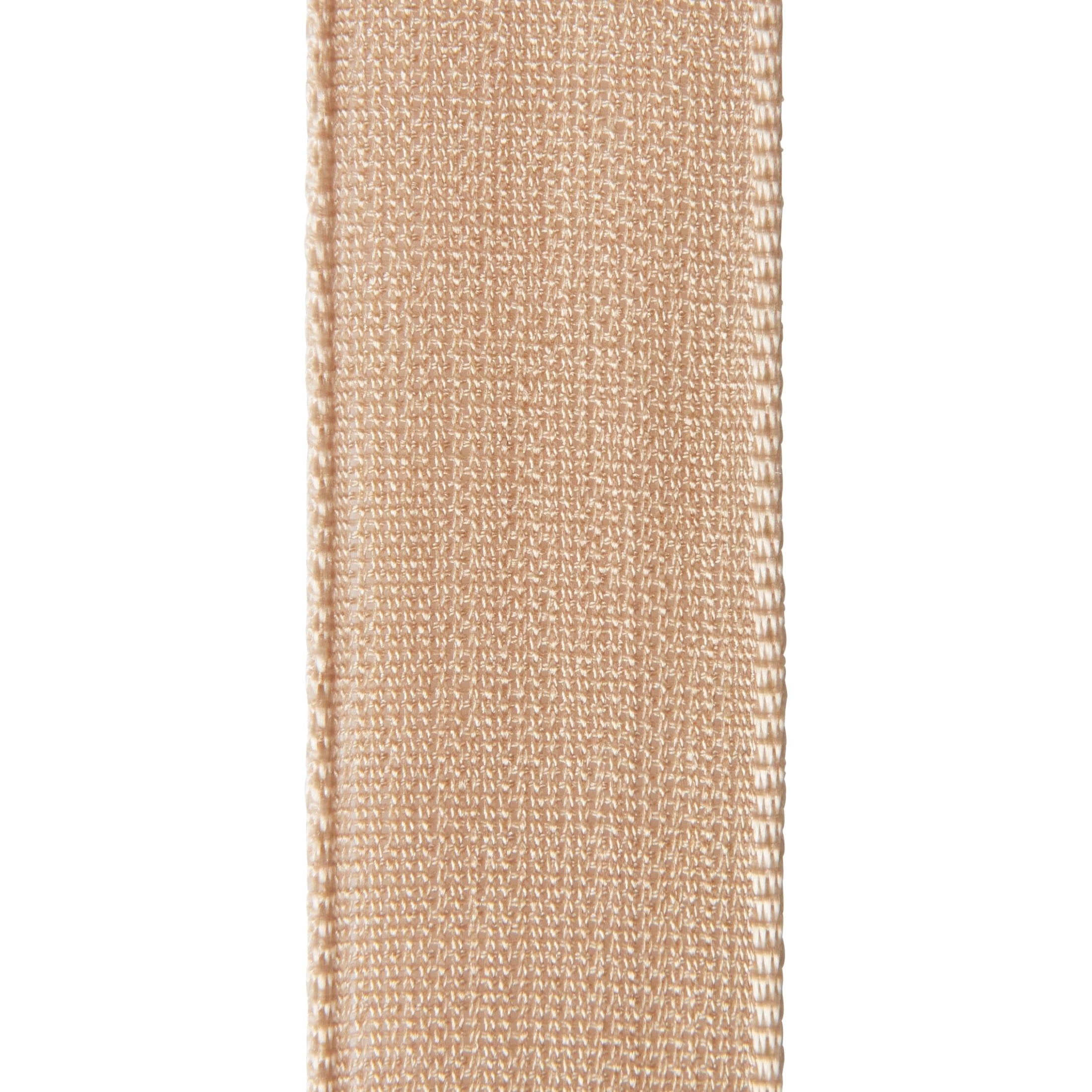 (3 pack) Offray Ribbon, Oatmeal Brown 5/8 inch Woven Ribbon, 12 feet