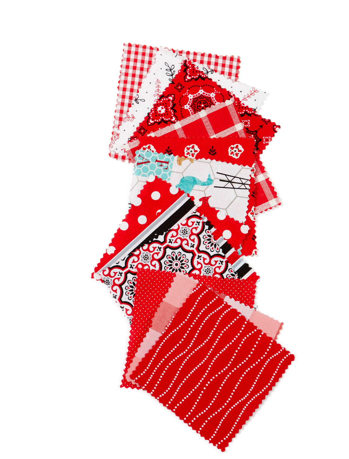 Waverly Inspirations 1 Yard Cut 100% Cotton Small Gingham Print Fabric, Poppy Red, 44" Wide for Quilting & Sewing