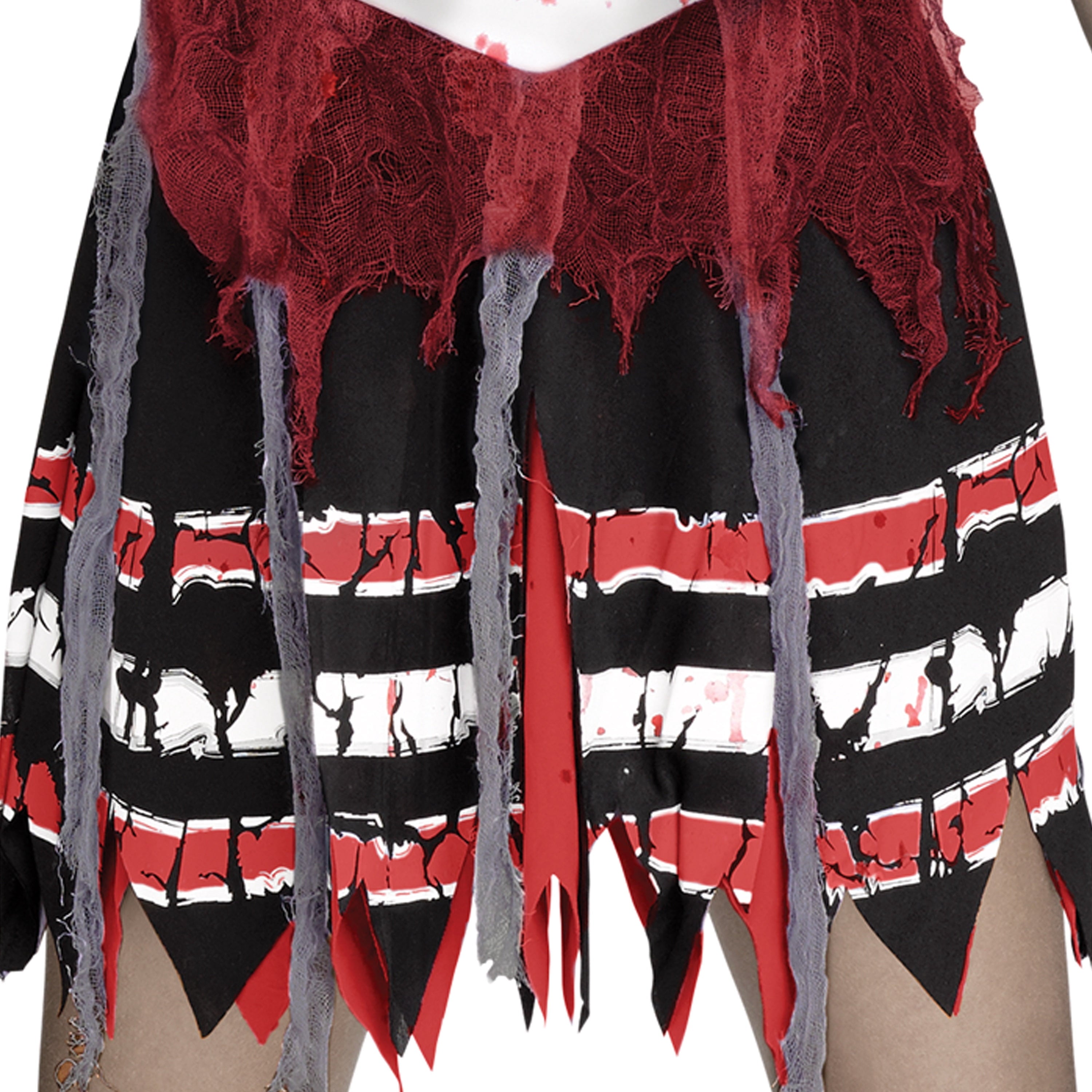 Zombie Fear Leader Halloween Costume for Children, Girl's Size S (6/6x), by Way to Celebrate