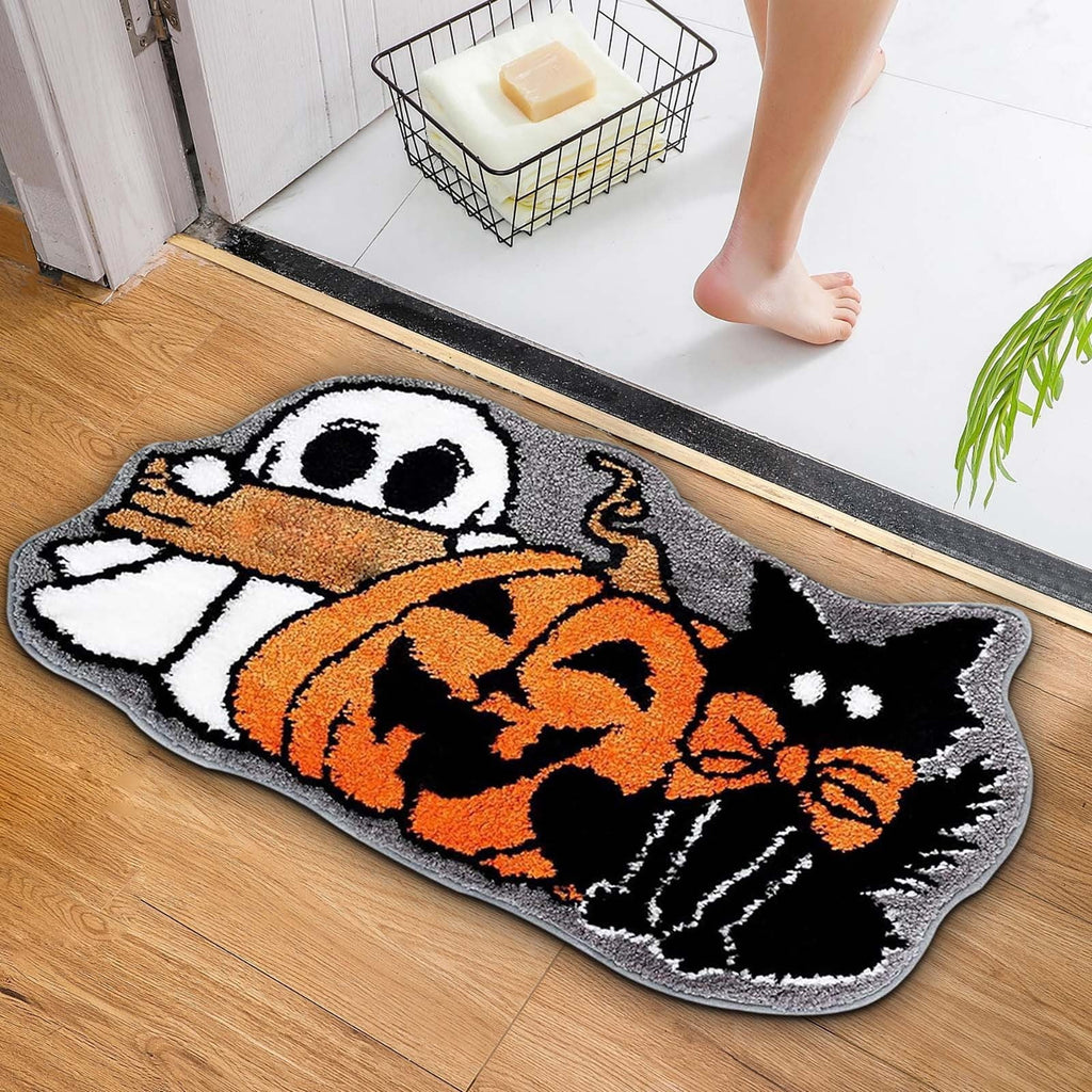 YZEGDCH Bathroom Rugs Yellow Extra Soft Rugs Absorbent Quick Dry Machine Washable