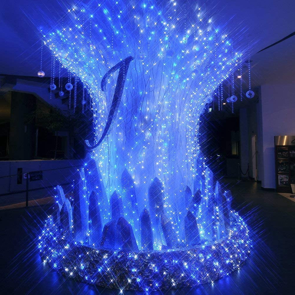 Solar String Lights for Outdoor,99ft 300 LED Bright Copper Wire Fairy Lights Waterproof Solar Lights with 8 Modes for Tree Garden Party Wedding Christmas Decor (Multicolor)
