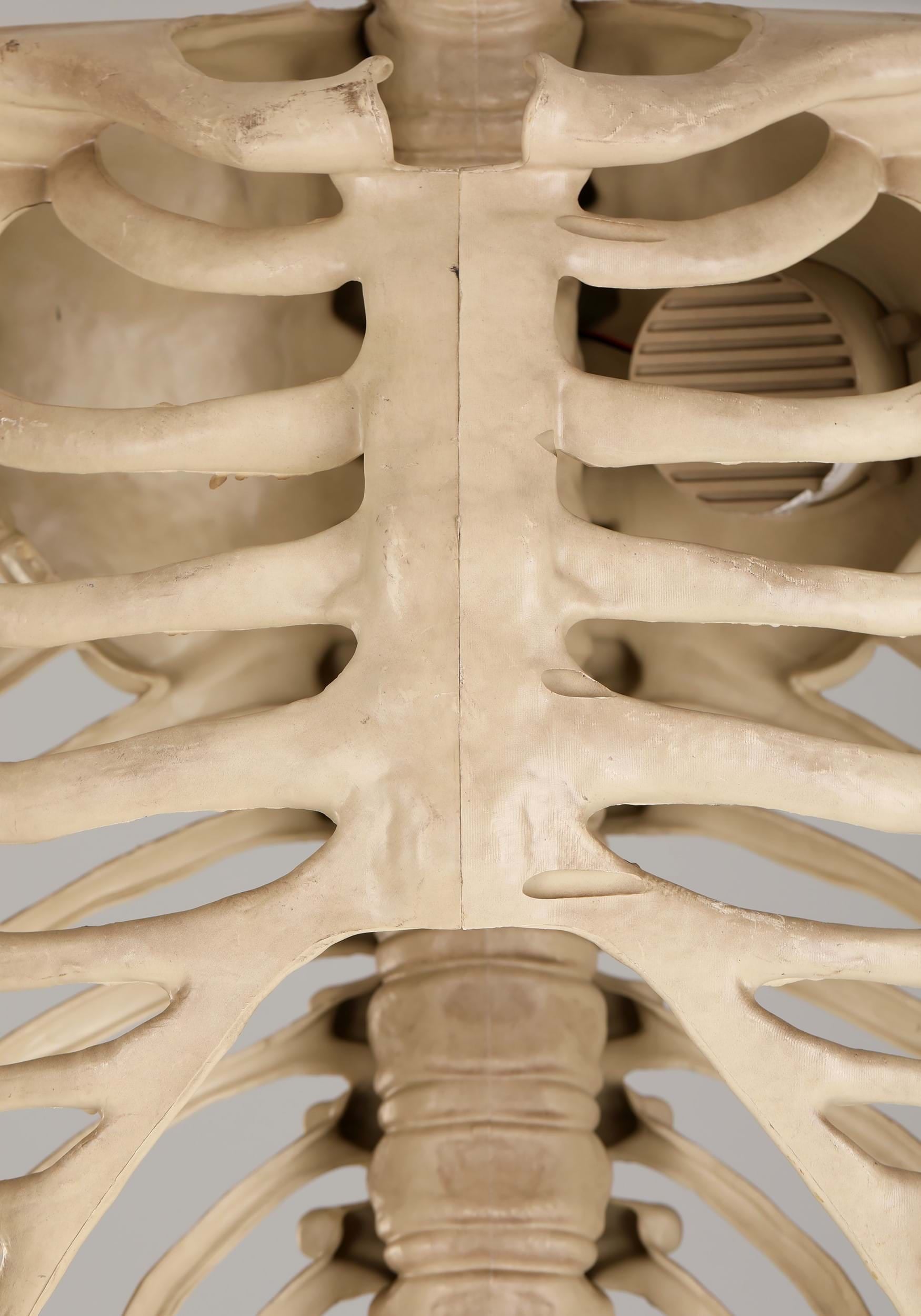 Animated 8 Foot Giant Skeleton Decoration