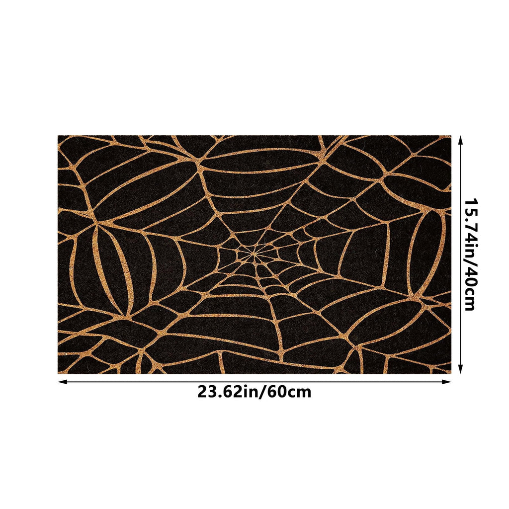 Stijggn Halloween Kitchen Mats for Floor Halloween Rugs Halloween Thanksgiving Decorations Doormat, Welcome Mats for Front Door,Spooky Outdoor Mats for Home Decor Holiday Decorative