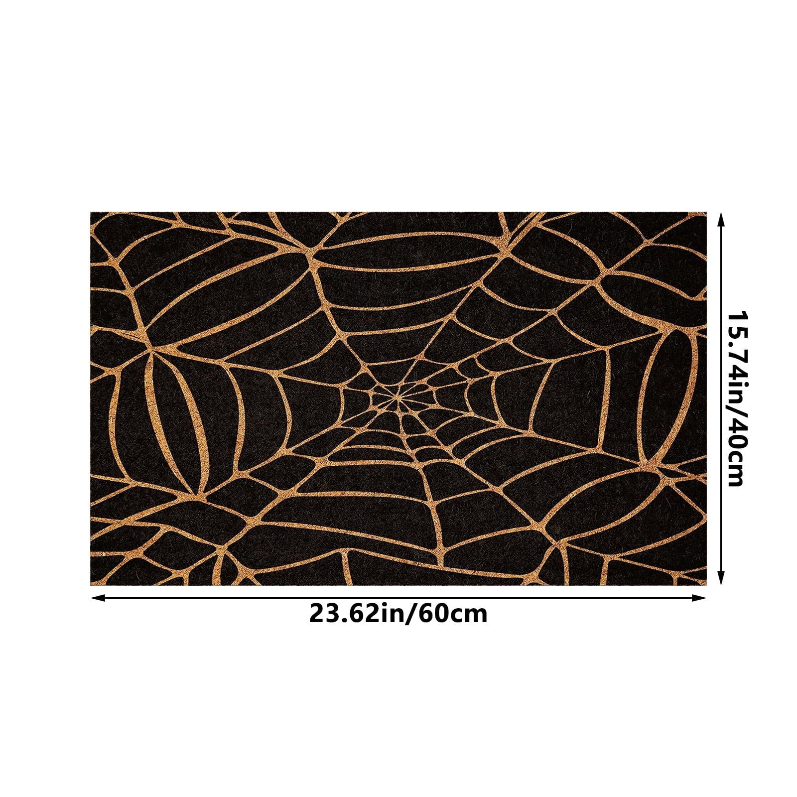 Stijggn Halloween Kitchen Mats for Floor Halloween Rugs Halloween Thanksgiving Decorations Doormat, Welcome Mats for Front Door,Spooky Outdoor Mats for Home Decor Holiday Decorative